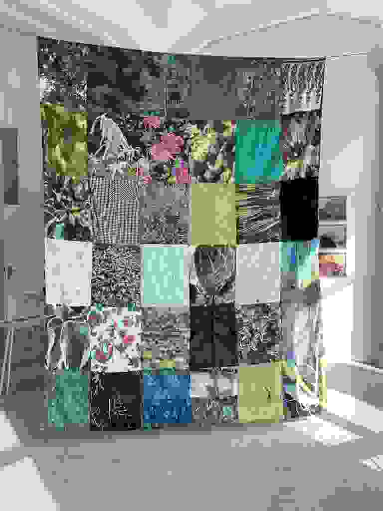 Installationsansicht "Was uns verbindet", Villa Heike, Berlin, 2020